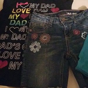 Selling 2 shirts and 1 short